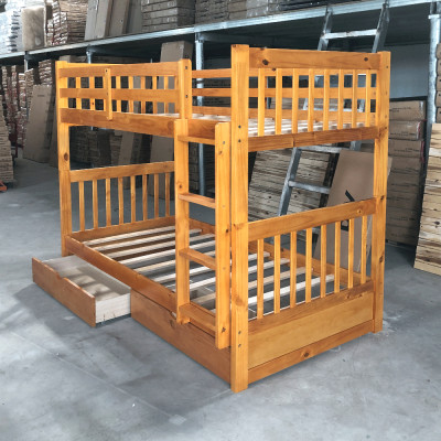 [Miễn phí vận chuyển, lắp đặt] Giường tầng xuất khẩu Derry 1m/1m - IBIE