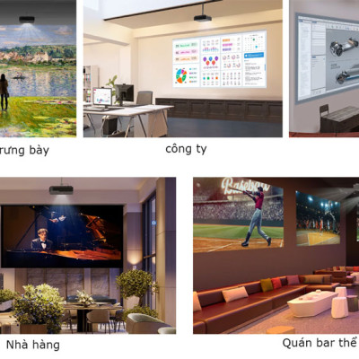 Máy chiếu LG ProBeam Laser 4K BU70QGA - Hàng chính hãng - ZAMACO AUDIO