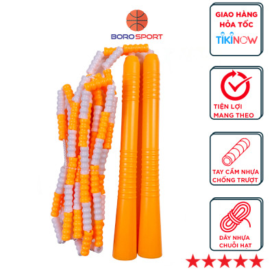 Dây nhảy Beaded rope KAT - Dây nhảy thể thao chuỗi hạt - Dây nhảy chuỗi hạt , beaded rope dây nhảy chuyên dụng tập luyện tốc độ và kỹ năng, skill, tricks. jump rope - Cleacco BORO SPORT