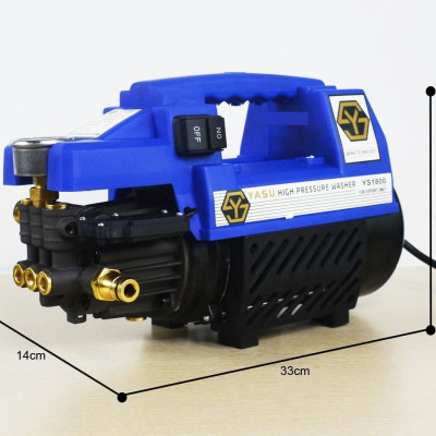 Máy rửa xe YASU 1800W tặng bình bọt tuyết