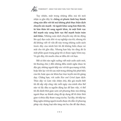 Powershift - Đánh Thức Bản Thân - Thức Tỉnh Sức Mạnh