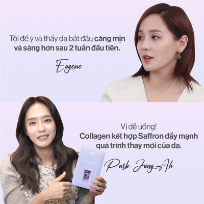 Bột Uống Collagen Gilaa Cao Cấp Kết Hợp Saffron - (60 gói x 2g)