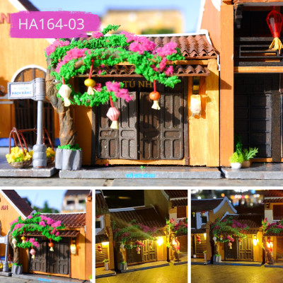 Mô Hình Tự lắp ráp DIY Hội An -Thế Giới Tí Hon - HA164-03 HIỆU VẢI