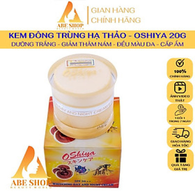 Ke OSHIYA Đông Trùng Hạ Thảo - Collagen - Linh Chi 20g - Làm Trắng - Giảm Thâm Nám - Chống Lão Hóa - Ngừa Mụn