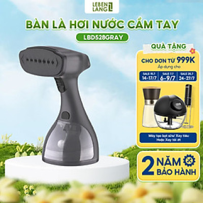 Bàn là hơi nước cầm tay Lebenlang công suất 1500W, dung tích 300ml model LBD528 - hàng chính hãng
