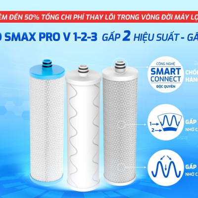 Combo 3 Lõi Lọc Thô Karofi Smax Pro V 1,2,3 - Hàng Chính Hãng