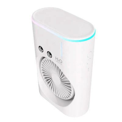 Quạt hơi nước tích điện Half Horse, xoay 180 pin 2500 mAh, thời gian sử dụng 6 tiếng, hàng chính hãng