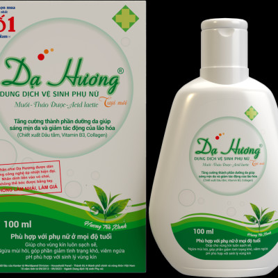 Dung dịch vệ sinh phụ nữ Dạ Hương trà xanh (100ml)