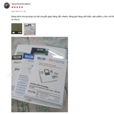 Cân sức khỏe và phân tích cơ thể TANITA BC-541N