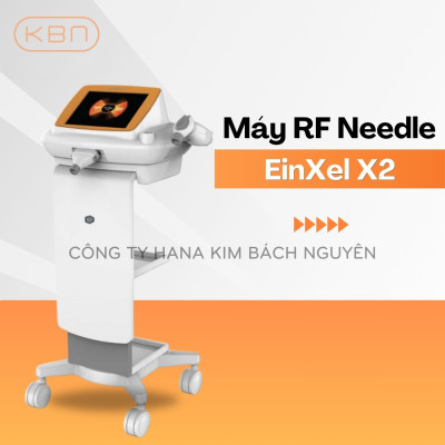 Máy RF Vi Điểm EINXEL X2 Giảm Nếp Nhăn, Thu Nhỏ Lỗ Chân Lông, Vết Rạn Da, Trị Sẹo