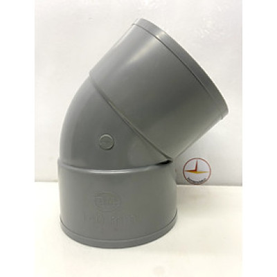 Lơi 140 nhựa PVC Bình Minh (45o ElBow)_L140M