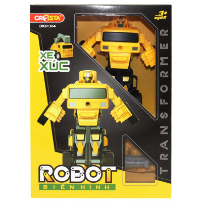 Đồ Chơi Robot Biến Hình - Xe Xúc - Cresta DK81364