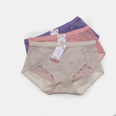 Quần lót nữ ren mềm mịn, không đường viền, siêu nhẹ,kháng khuẩn,thoáng mát nâng mông