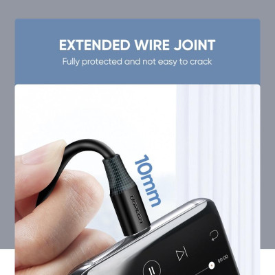 Ugreen UG90996US312TK 0.5M Màu Đen Cáp USB-C sang Micro B 3.0 - HÀNG CHÍNH HÃNG