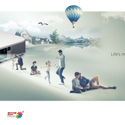 Máy chiếu Full HD Viewsonic M2e - Hàng chính hãng - ZAMACO AUDIO