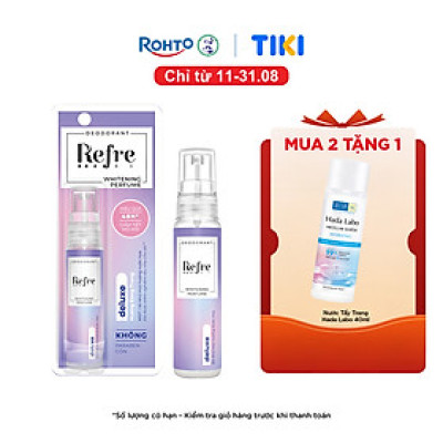 Xịt Khử Mùi Dưỡng Trắng Hương Nước Hoa Refre Whitening Deluxe Hương Sang Trọng (30ml)
