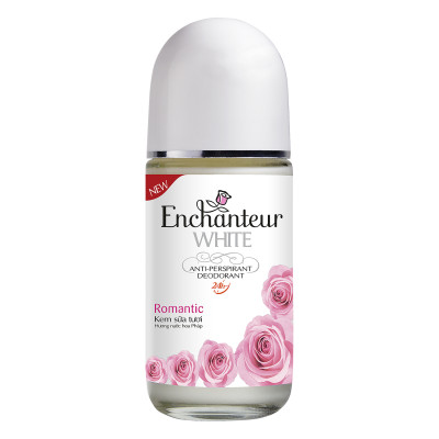 Lăn Khử Mùi Trắng Da Hương Nước Hoa Enchanteur Romantic 50ml - 1012063