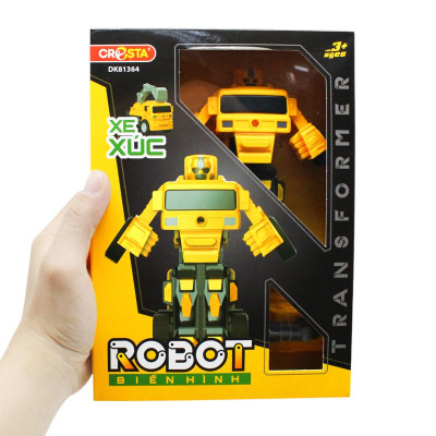 Đồ Chơi Robot Biến Hình - Xe Xúc - Cresta DK81364
