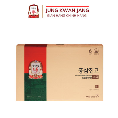 Hồng Sâm Mật Ong Pha Sẵn KGC Jung Kwan Jang Honey Paste (10g x 30 gói)