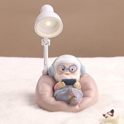 Đèn Trang Trí Ông Xem Điện Thoại Bà Thư Giãn - Art House