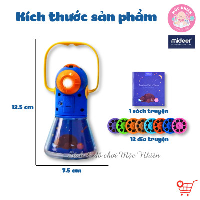 Đồ Chơi Đèn Pin Kể Chuyện Mideer Phiên Bản 12 Truyện - Mideer StoryBook Torch (có bản dịch tiếng Việt)