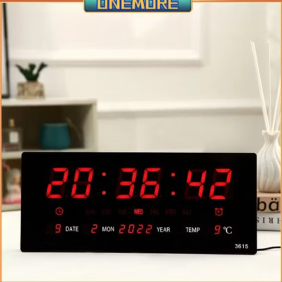 ĐỒNG HỒ LED TREO TƯỜNG BÁO GIỜ NHIỆT ĐỘ NGÀY THÁNG NĂM THỨ ĐA NĂNG