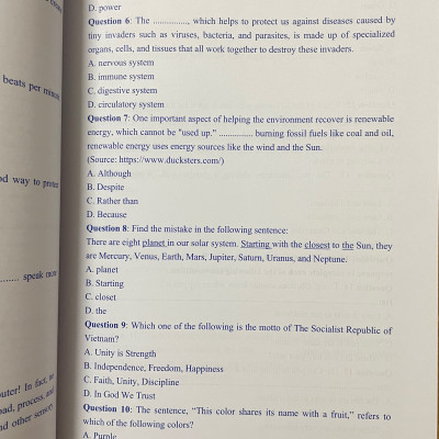 Sách 30 Đề kiểm tra năng lực Tiếng Anh luyện thi vào lớp 6