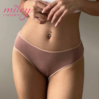Combo 8 Quần lót nữ Flexi màu basic co giãn Miley Lingerie BCS40