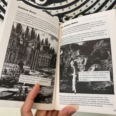 Sách - Introducing Romanticism: A Graphic Guide by Duncan Heath | Philosophy History English Book