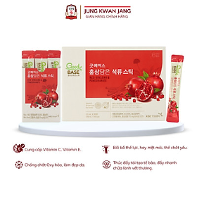 Nước Hồng Sâm Hàn Quốc Goodbase Tinh Chất Lựu Đỏ (10ml x 30 gói)