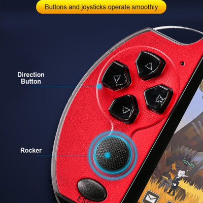 Máy Chơi Game Cầm Tay X7 Màn Hình 4.3Inch Có Sẵn 900 Game Hỗ Trợ Nghe Nhạc, Xem Phim - Hàng nhập khẩu