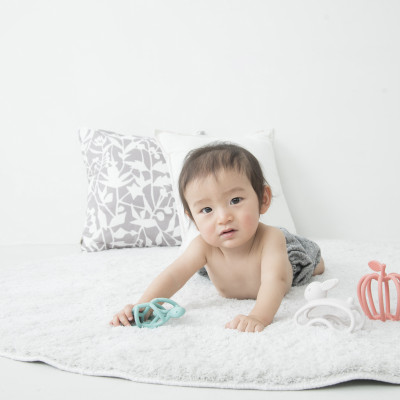 Gặm nướu đồ chơi 3D silicone khỏe nướu chắc tay Richell Nhật Bản | Baby