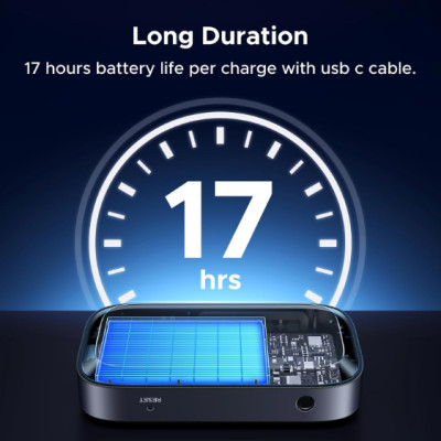 Bộ Thu Bluetooth 6.0 Ugreen 55546 BT509 – Hỗ Trợ LDAC, Khử Ồn, Cổng AUX 3.5mm – Hàng chính hãng