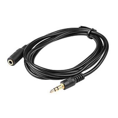 Dây nối dài loa-tai nghe dài 1.5 mét đen Hàng Nhập Khẩu