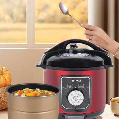 Nồi Áp Suất Điện HAMM HPC-6001 - Màu Ngẫu Nhiên - Hàng Chính Hãng