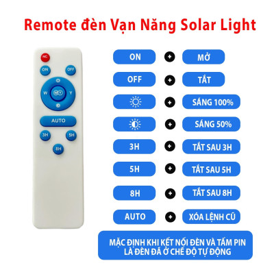 Đèn năng lượng mặt trời chống lóa Vạn Năng Solar 300w