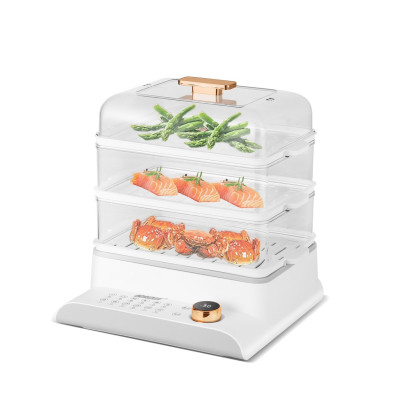 Nồi Hấp Điện Đa Năng 3 Tầng Dung Tích 15L Lorente LT-7273 - Màu Ngẫu Nhiên - Hàng Chính Hãng