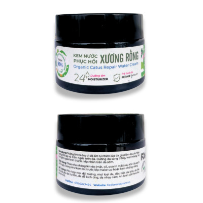 Kem Dưỡng Ẩm Phục Hồi Và Trẻ Hoá Da Hữu Cơ