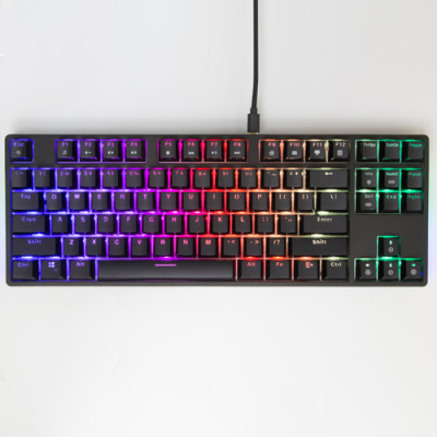 Bàn phím cơ gaming Fuhlen D87s RGB, chính hãng, có app, Switch Blue, Red- Hàng chính hãng