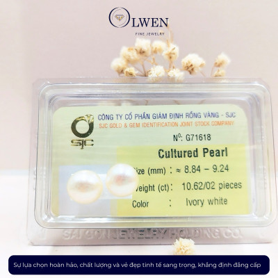 Ngọc trai có kiểm định G71618