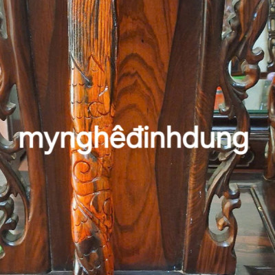 Gậy batong bằng gỗ trắc 90x3.2cm 