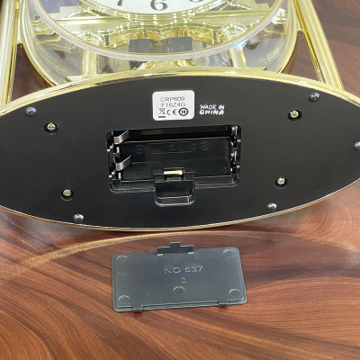 Đồng Hồ Để Bàn Rhythm CRP609WR18 - Vàng (19.3 x 24.1 x 9.0 cm)