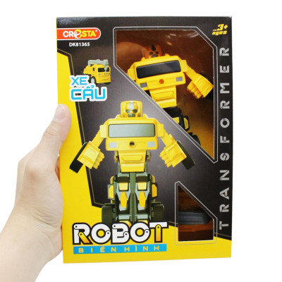 Đồ Chơi Robot Biến Hình - Xe Cẩu - Cresta DK81365