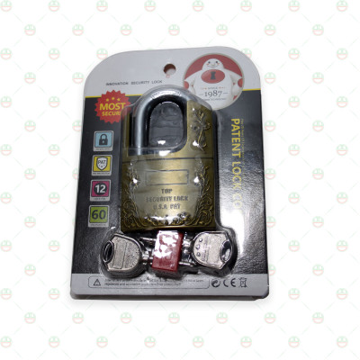 Ổ Khóa Thép Không Gỉ Chống Cắt Chống Trộm KhoNCC-Zetop-6084 - Cho Gia Đình - Phòng Trọ An Toàn Hơn - Hàng Chính Hãng