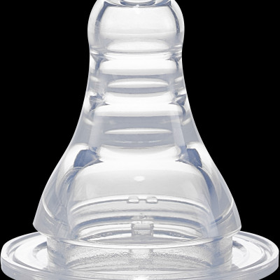 Núm vú cổ hẹp silicone siêu mềm Pigeon (2 cái/vỉ)