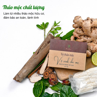 Combo 2 Hộp Thảo Mộc Vệ Sinh Cho Mẹ Wonmom (10 Túi/Hộp )