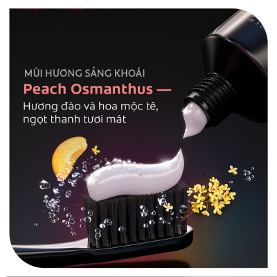 Kem Đánh Răng Colgate Optic White O2 Peach Osmanthus 85g