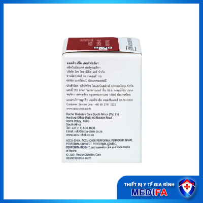 Que Thử Đường Huyết Accu-chek Performa 50 ( Soi tai )