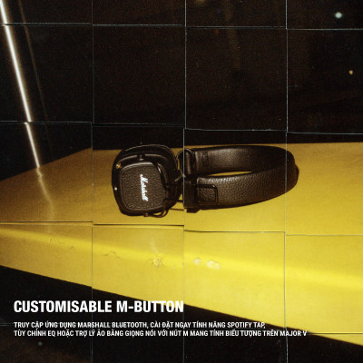 [MÀU MỚI VỀ] Tai nghe Bluetooth Marshall Major V - Pin lên đến 100 giờ - Hàng chính hãng