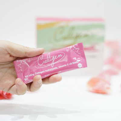 Gói bột uống Collagen hydrolysate , VitaminC và Elastin